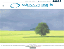 Tablet Screenshot of clinicadoctormartin.com